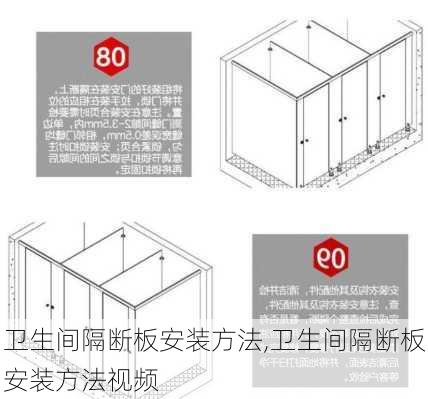 卫生间隔断板安装方法,卫生间隔断板安装方法视频