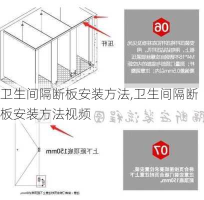 卫生间隔断板安装方法,卫生间隔断板安装方法视频