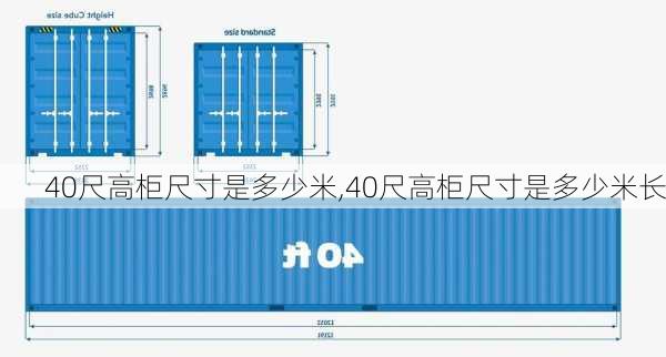 40尺高柜尺寸是多少米,40尺高柜尺寸是多少米长