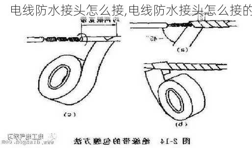 电线防水接头怎么接,电线防水接头怎么接的