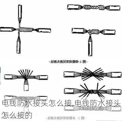 电线防水接头怎么接,电线防水接头怎么接的